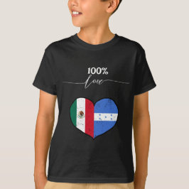 100 Liebe | Honduras und Mexikanisches Baby T-Shirt