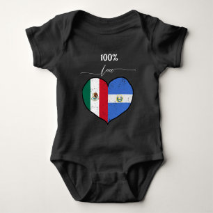 100 Liebe   Salvadorianisch und Mexikanisch Baby Strampler