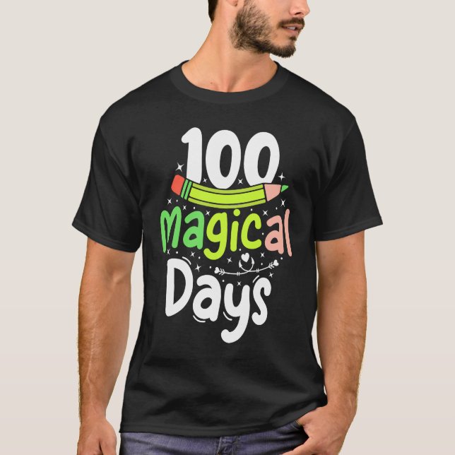 100 Magical Days of School T-Shirt (Vorderseite)