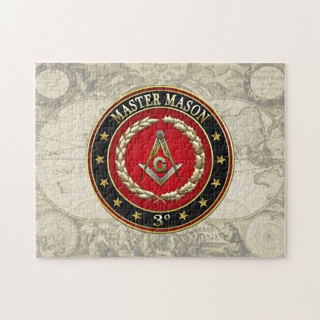 [100] Master Mason, 3. Grad [Sonderausgabe] (Horizontal)