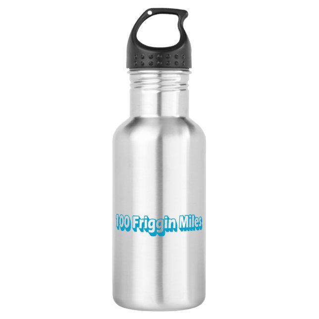100 Meilen Ultra Edelstahlflasche (Vorderseite)