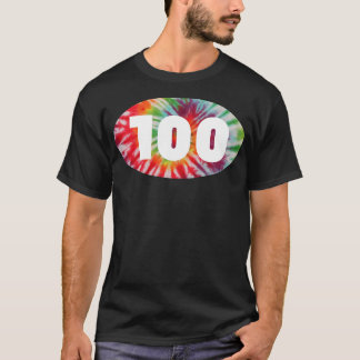 100-Meilen-Ultramarathon-Gefärbte Krawatte Ultra T-Shirt