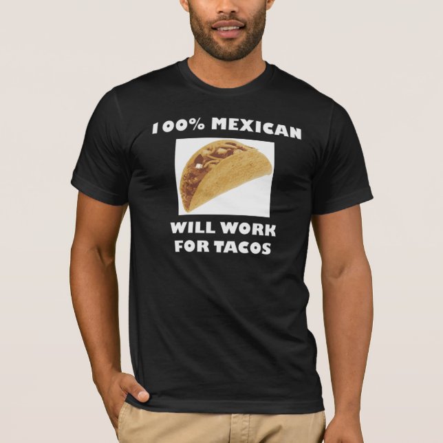 100% MEXIKANER T-Shirt (Vorderseite)
