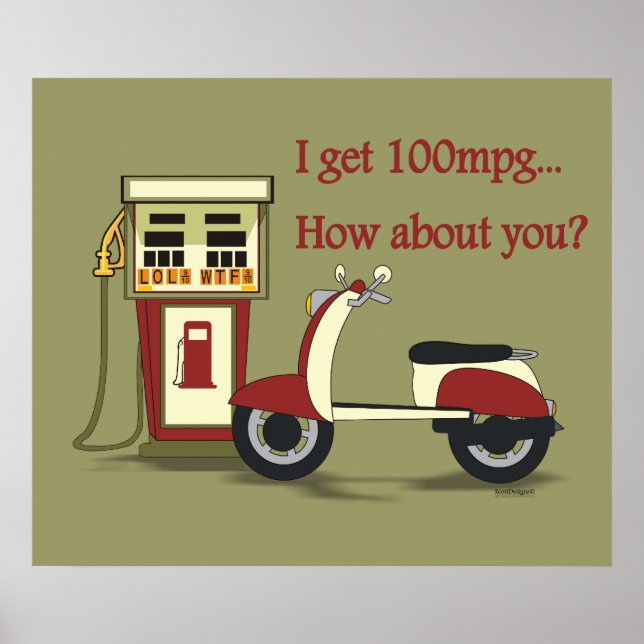 100 mi/gal ? Affiche (Devant)