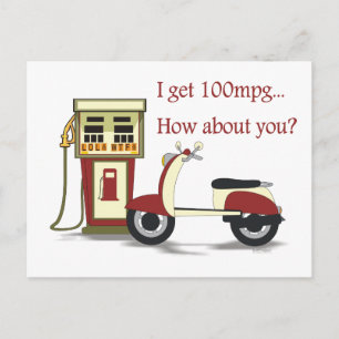 100 mpg? Postkarte