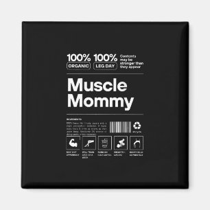 100% Muskel-Mama - Bodybuilding Fitnessstudio Fit Magnet