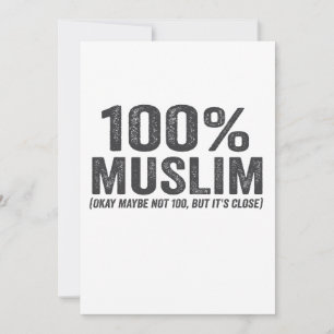 100 Muslime Okay Vielleicht Nicht 100 Lustig Ramad Einladung