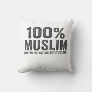100 Muslime, vielleicht nicht 100 Funny Ramadan Ei Kissen