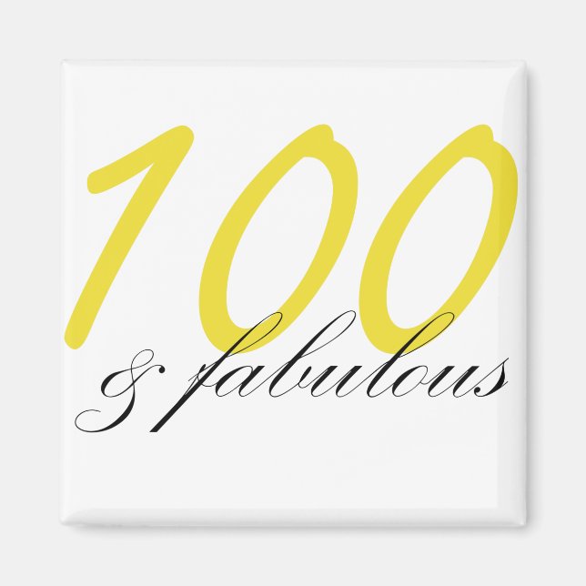 100 n Fabulous Magnet (Vorne)