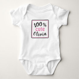 100 % Niedlicher Baby-Bodysuit Baby Strampler