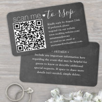 100 Pack QR UAWG & Details Chalkboard Umschließung