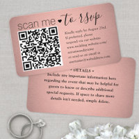 100 Pack Scan Me QR UAWG Pink Imitats Foil Enclosu