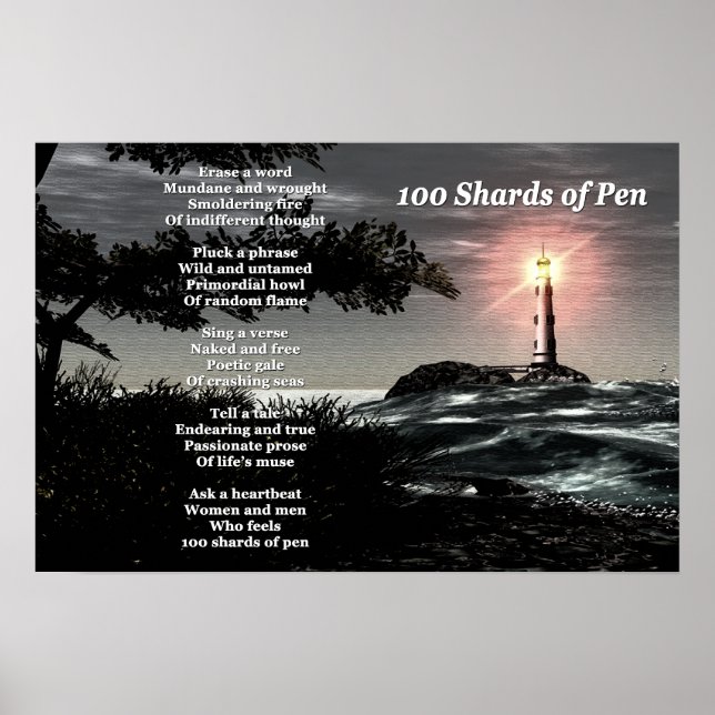 100 Pen-Shards Poster (Vorne)