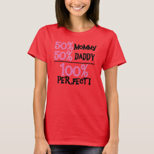 100 % perfekt rosa T-Shirt