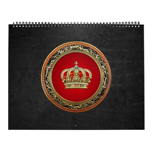 [100] Prinzessin King-Queen Crown [Gold] Kalender (Titelbild)
