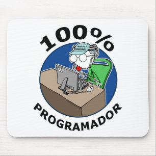 100% Programmierer Mousepad
