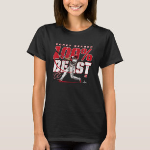 100 Prozent Bestie Corey Seager Texas MLBPA T-Shirt