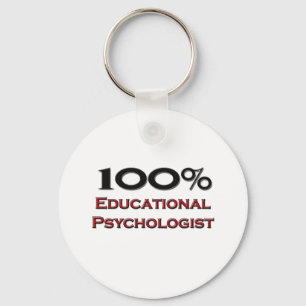 100 Prozent Bildungspsychologe Schlüsselanhänger