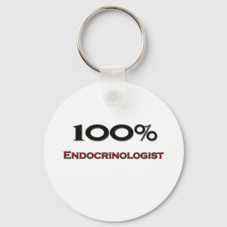 100 Prozent Endokrinologe Schlüsselanhänger