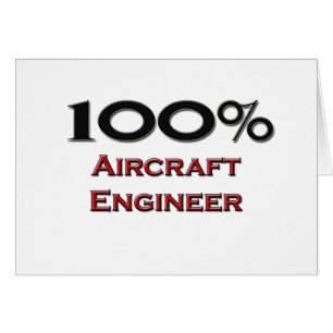 100 Prozent-Flugzeug-Ingenieur