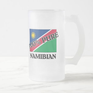 100 Prozent NAMIBIER Mattglas Bierglas