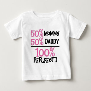 100 Prozent perfektes Rosa Baby T-shirt