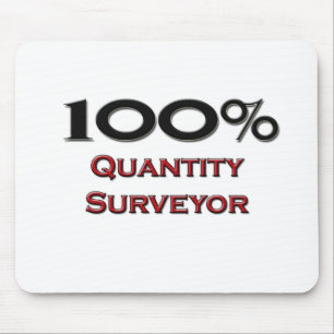 100 Prozent-Quantitäts-Feldmesser Mousepad