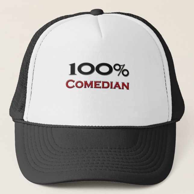 100 Prozent-Schauspieler Truckerkappe (Vorderseite)
