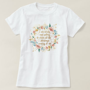 100 Prozent verantwortungsvolle großartige Denkwei T-Shirt