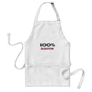 100 Prozent-Wirtschaftsprüfer Schürze