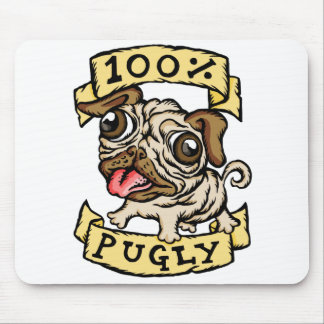 100 % Pugly Mousepad
