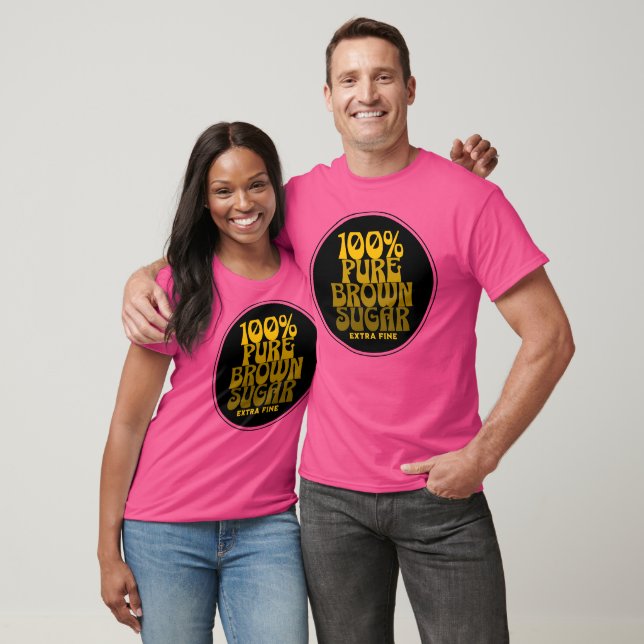 100 % reiner brauner Zucker Melanin Unisex T-Shirt (Unisex)