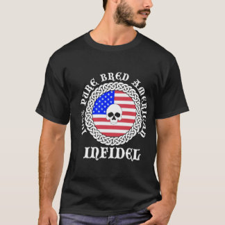 100% reiner gezüchteter amerikanischer Ungläubiger T-Shirt