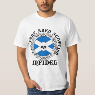 100% reiner gezüchteter schottischer Ungläubiger T-Shirt