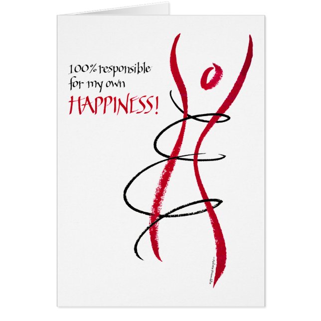 100%Responsible - Karte (Vorne)