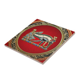 [100] Schatztruhe: Das Auge des Horus Fliese