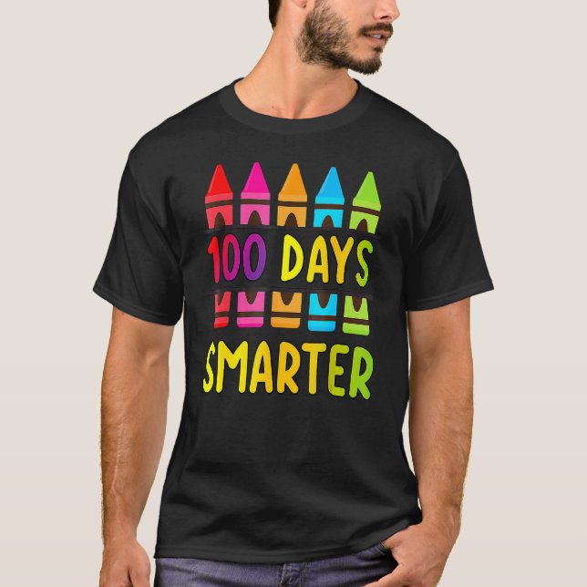 100. Schullehrer 100 Tage klüger Regen T-Shirt (Vorderseite)