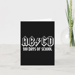 100. Schullehrer Kinder Kinder glücklich 100 Karte