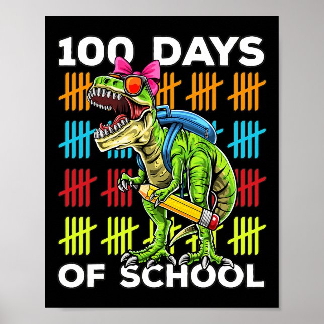 100. Schullehrertag 100 Tage 3 Poster (Vorne)