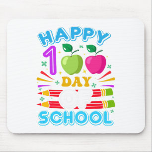 100. Schultag 100 Schultage Mousepad