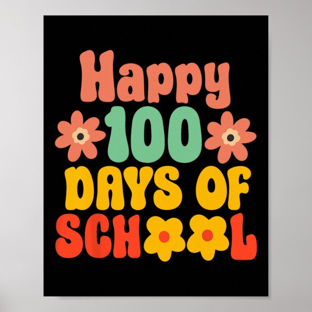 100. Schultag 100 Schultage Poster (Vorne)