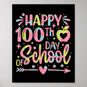 100. Schultag 100 Schultage Poster