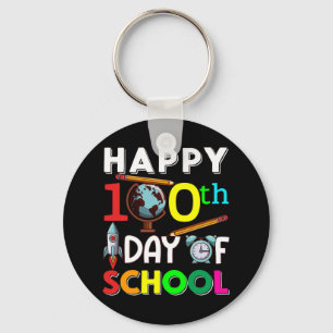 100. Schultag 100 Schultage Schlüsselanhänger