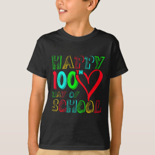 100. Schultag 100 Tage Niedlich Schüler Jungen Gi T-Shirt