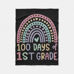 100. Schultag 1. Klasse 100 Tage klüger Fleecedecke