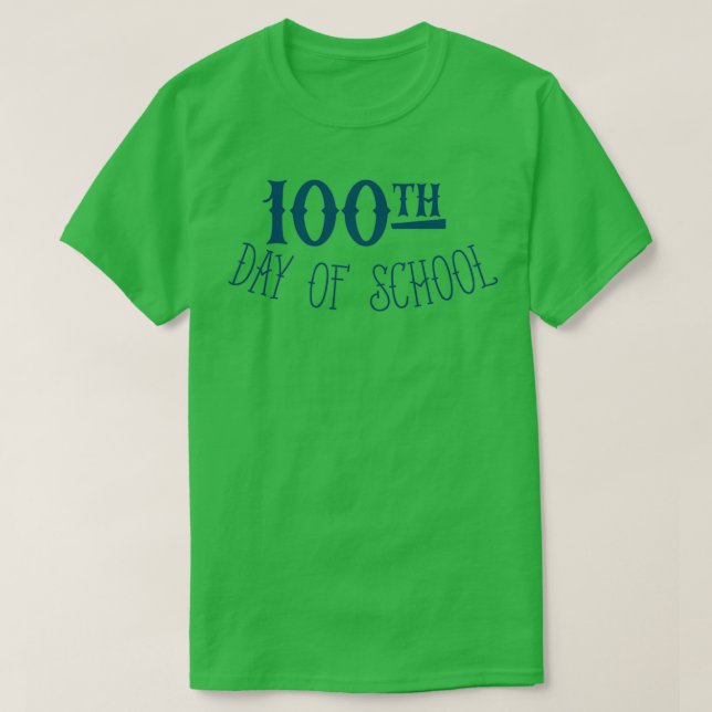 100. Schultag 31 T-Shirt (Design vorne)