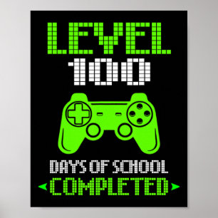 100. Schultag für Kinder 100 Tage Scho Poster