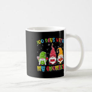 100. Schultag Gnom Lehrer Schüler 100 Da Kaffeetasse