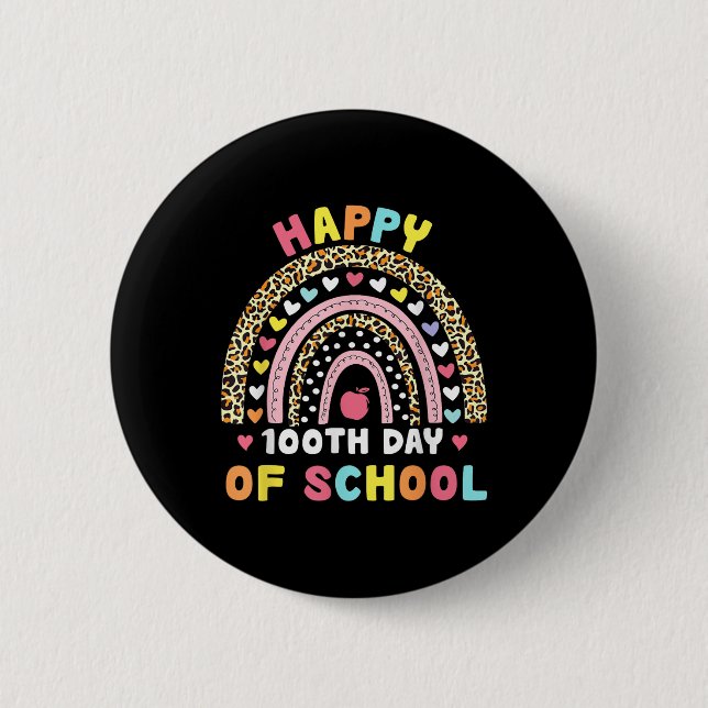 100. Schultag Kinder 100 Tage Button (Vorderseite)