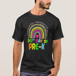 100. Schultag Lehrer Pre K 100 Tage Schlauer T-Shirt